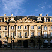 Hôtel particulier na Place Vendôme, em Paris