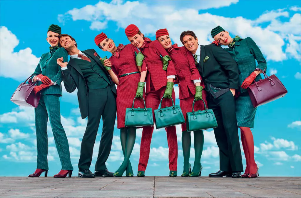 alitalia uniform armani